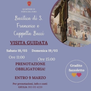 visita guidata organizzata dal quartiere di porta del foro